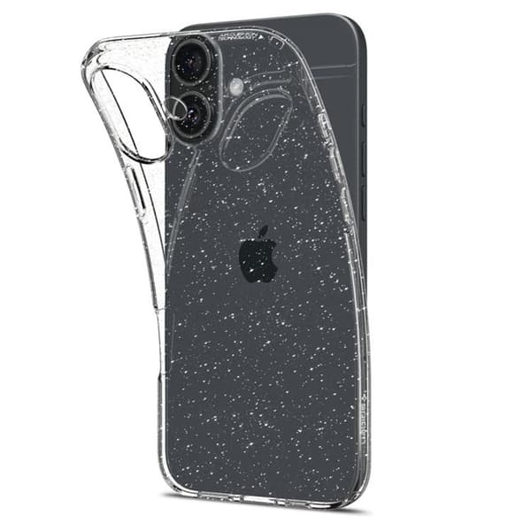 Spigen iPhone 16 Plus Mobilskal Liquid Crystal - Glitter Crystal