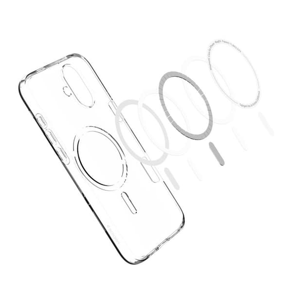 Spigen iPhone 16 Plus Mobilskal Magsafe Liquid Crystal - Clear