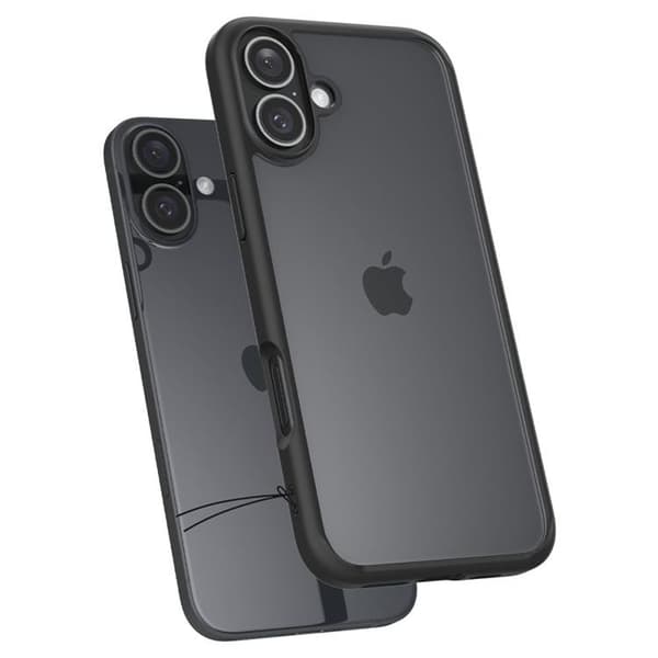 Spigen iPhone 16 Plus Mobilskal Ultra Hybrid - Matt Svart