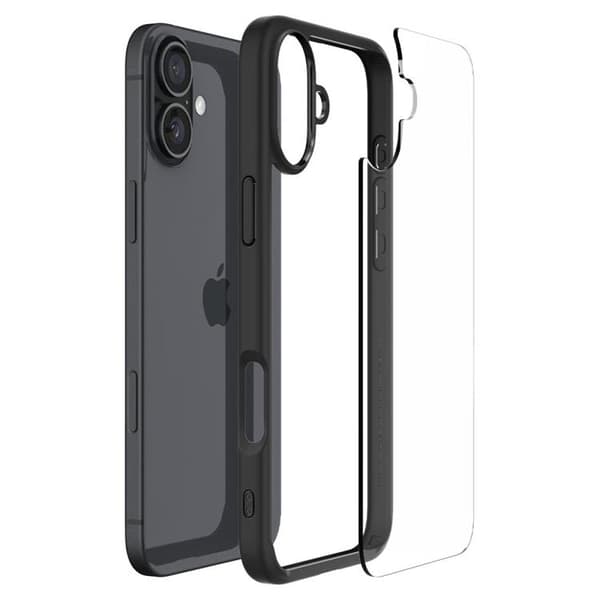 Spigen iPhone 16 Plus Mobilskal Ultra Hybrid - Matt Svart