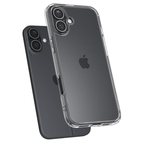 Spigen iPhone 16 Plus Mobilskal Ultra Hybrid - Crystal Clear