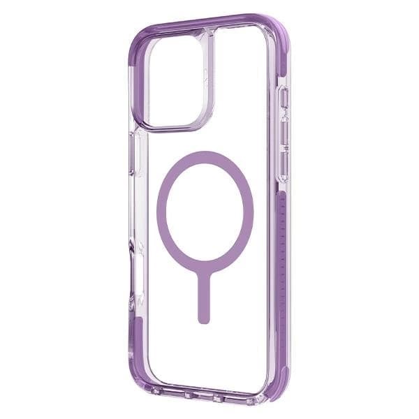 UNIQ iPhone 16 Plus Mobilskal MagSafe Combat - Druvrosa