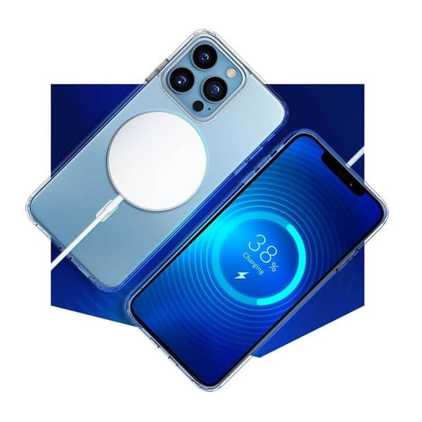 3MK iPhone 16 Pro Max Mobilskal Magsafe - Transparent