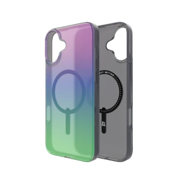 Zagg iPhone 16 Plus Mobilskal MagSafe Milan Snap - Grön/Lila