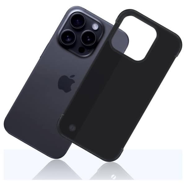 3MK iPhone 16 Pro Max Mobilskal Matt Just20g - Svart