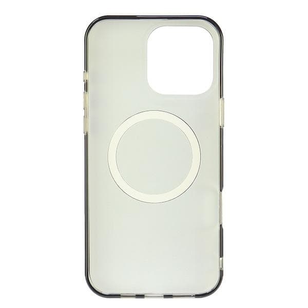 Audi iPhone 16 Pro Max Mobilskal MagSafe IML Stitching - Svart