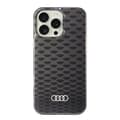 Miniatyrbild 1 av 7: Audi iPhone 16 Pro Max Mobilskal MagSafe IML Stitching - Svart