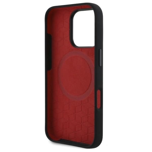 BMW iPhone 16 Pro Max Mobilskal MagSafe Silikon Turning Lines