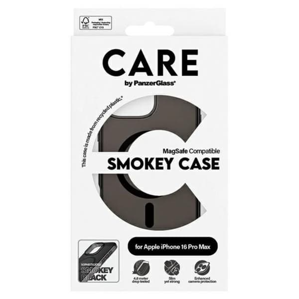 CARE By PanzerGlass iPhone 16 Pro Max Mobilskal MagSafe - Smokey