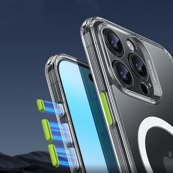 ESR iPhone 16 Pro Max Mobilskal Magsafe Classic Pro Set Halolock - Grå