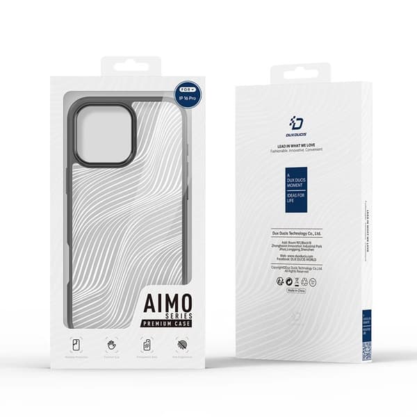 Dux Ducis iPhone 16 Pro Max Mobilskal Aimo - Svart