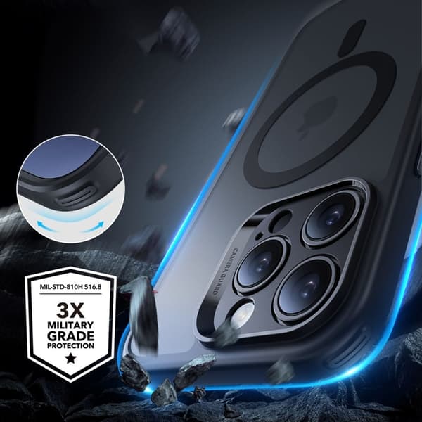ESR iPhone 16 Pro Max Mobilskal Magsafe Classic Pro Set Halolock - Svart