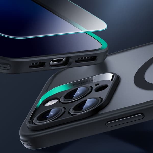 ESR iPhone 16 Pro Max Mobilskal Magsafe Classic Pro Set Halolock - Svart