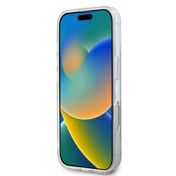 DKNY iPhone 16 Pro Max Mobilskal MagSafe Repeat Texture Stripe - Svart