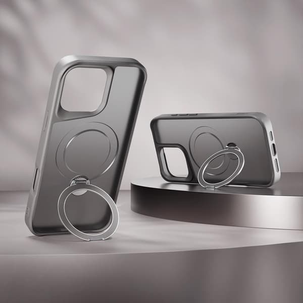 Etteri iPhone 16 Pro Max Mobilskal MagSafe Matt Ring - Grå