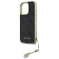 Miniatyrbild 6 av 8: Guess iPhone 16 Pro Max Mobilskal 4G Charms Collection - Svart