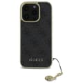 Miniatyrbild 2 av 8: Guess iPhone 16 Pro Max Mobilskal 4G Charms Collection - Svart