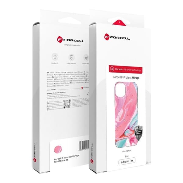 Forcell iPhone 16 Pro Max Mobilskal MagSafe Mirage - Rosa