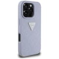 Miniatyrbild 4 av 8: Guess iPhone 16 Pro Max Mobilskal Hot Stamp 4G Triangle Logo - Lila