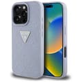 Miniatyrbild 1 av 8: Guess iPhone 16 Pro Max Mobilskal Hot Stamp 4G Triangle Logo - Lila