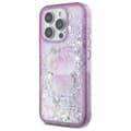 Miniatyrbild 3 av 8: Hello Kitty iPhone 16 Pro Max Mobilskal Liquid Glitter 50TH Anniversary
