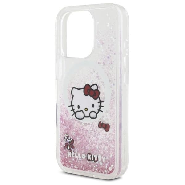 Hello Kitty iPhone 16 Pro Max Mobilskal MagSafe Glitter Sweet Kitty Bows