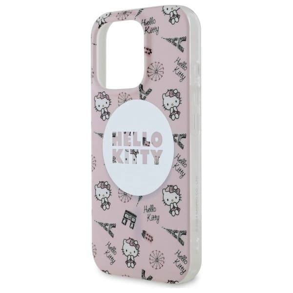 Hello Kitty iPhone 16 Pro Max Mobilskal MagSafe IML All Over Paris