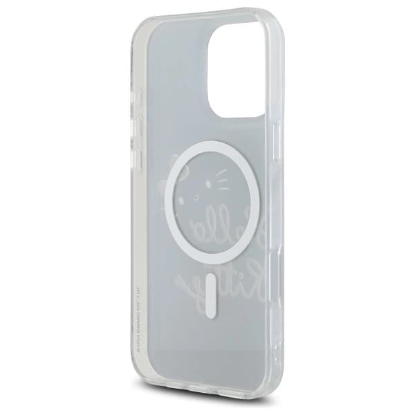 Hello Kitty iPhone 16 Pro Max Mobilskal MagSafe IML Golden Diva - Svart