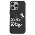 Miniatyrbild 2 av 8: Hello Kitty iPhone 16 Pro Max Mobilskal MagSafe IML Golden Diva - Svart