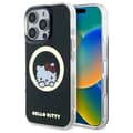 Miniatyrbild 1 av 7: Hello Kitty iPhone 16 Pro Max Mobilskal MagSafe IML Sweet Kitty - Svart