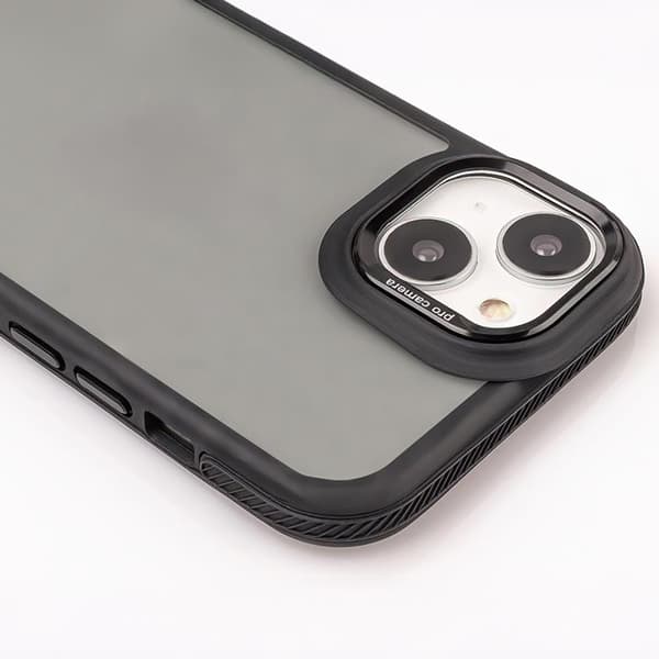 iPhone 16 Pro Max Mobilskal Crystal Black - Svart