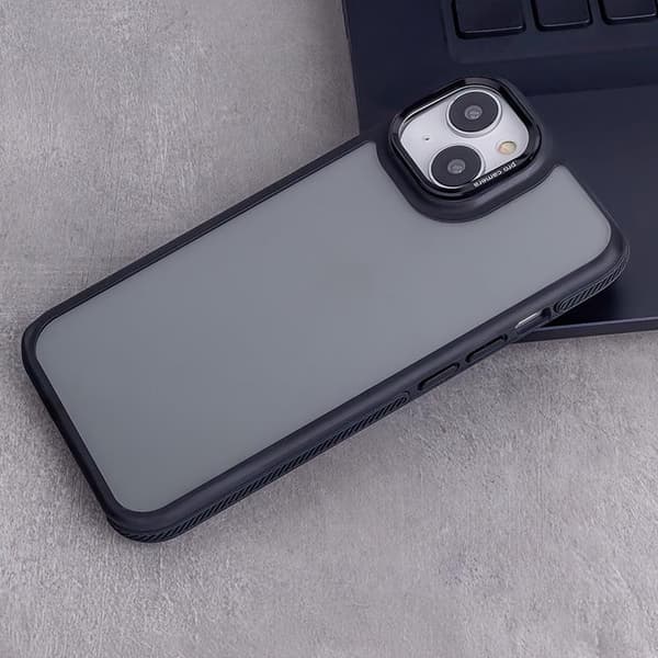 iPhone 16 Pro Max Mobilskal Crystal Black - Svart