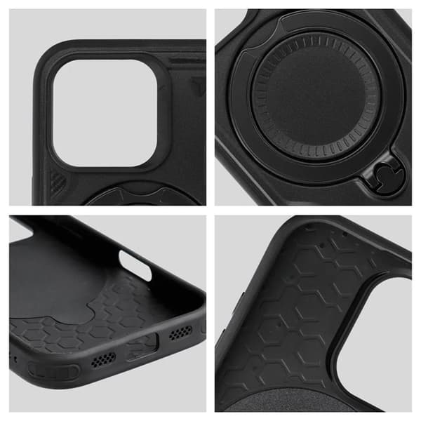 iPhone 16 Pro Max Mobilskal Frost Armor - Svart