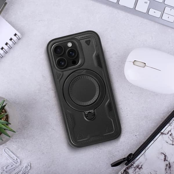 iPhone 16 Pro Max Mobilskal Frost Armor - Svart