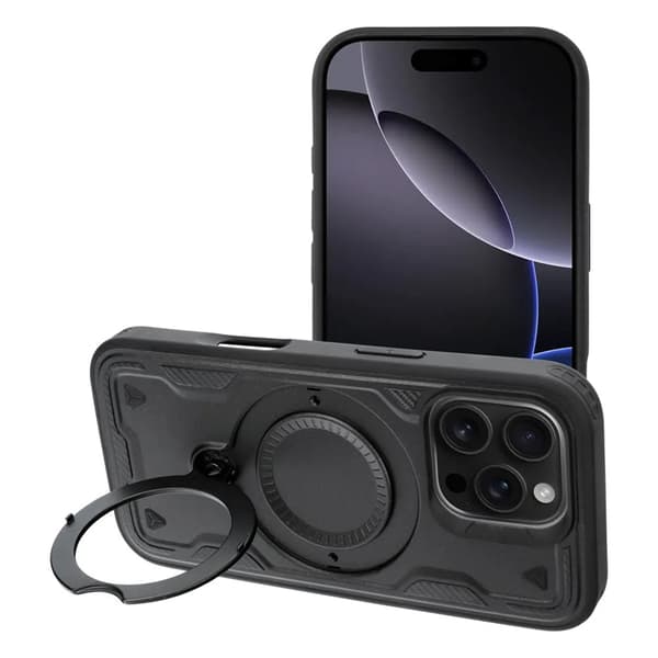 iPhone 16 Pro Max Mobilskal Frost Armor - Svart