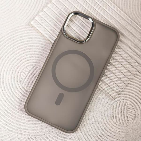 iPhone 16 Pro Max Mobilskal MagSafe Frozen - Grå