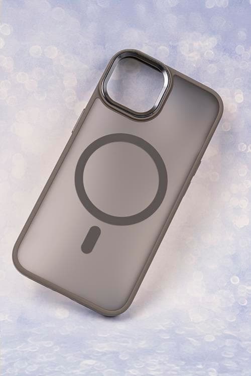 iPhone 16 Pro Max Mobilskal MagSafe Frozen - Grå