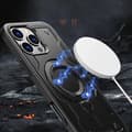 Miniatyrbild 4 av 6: iPhone 16 Pro Max Mobilskal MagSafe Hybrid Armor Trendy - Svart