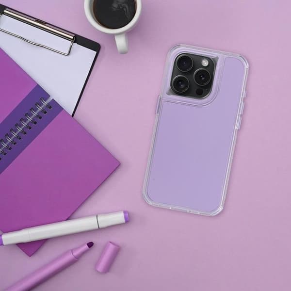 iPhone 16 Pro Max Mobilskal Matrix - Ljusviolett