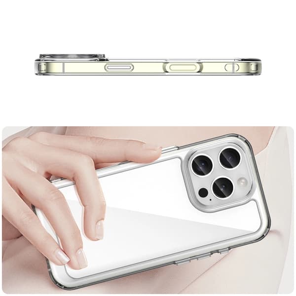 iPhone 16 Pro Max Mobilskal Outer Space - Clear