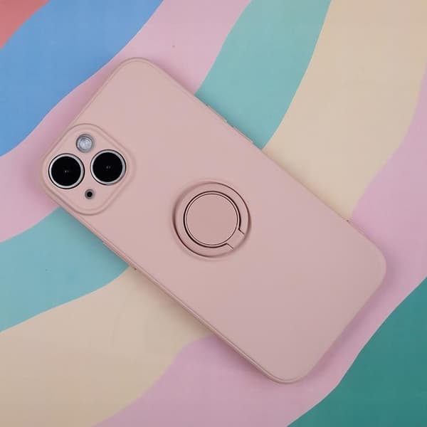 iPhone 16 Pro Max Mobilskal Ringhållare - Rosa