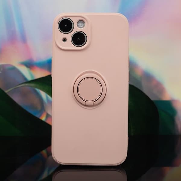 iPhone 16 Pro Max Mobilskal Ringhållare - Rosa