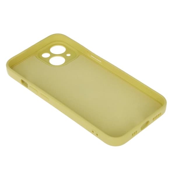 iPhone 16 Pro Max Mobilskal Ringhållare - Gul