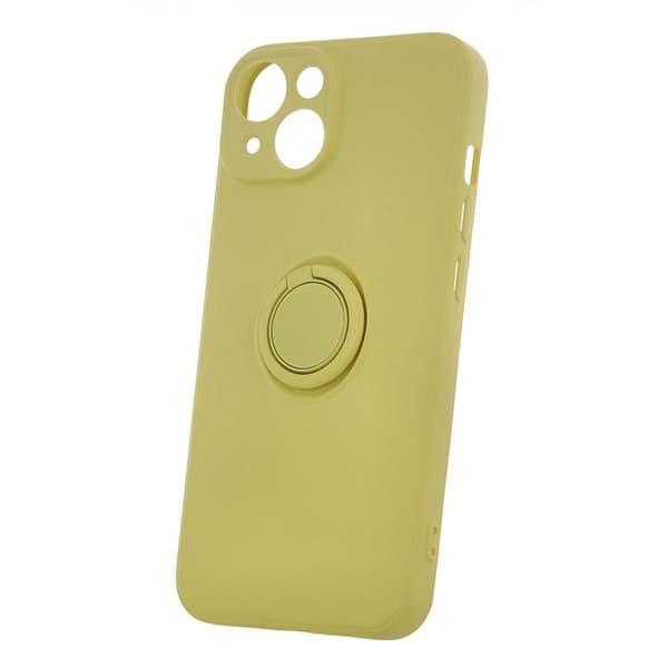 iPhone 16 Pro Max Mobilskal Ringhållare - Gul