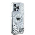 Miniatyrbild 4 av 8: Karl Lagerfeld iPhone 16 Pro Max Mobilskal MagSafe Glitter Karl Head