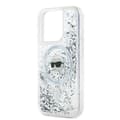 Miniatyrbild 5 av 8: Karl Lagerfeld iPhone 16 Pro Max Mobilskal MagSafe Glitter Karl Head