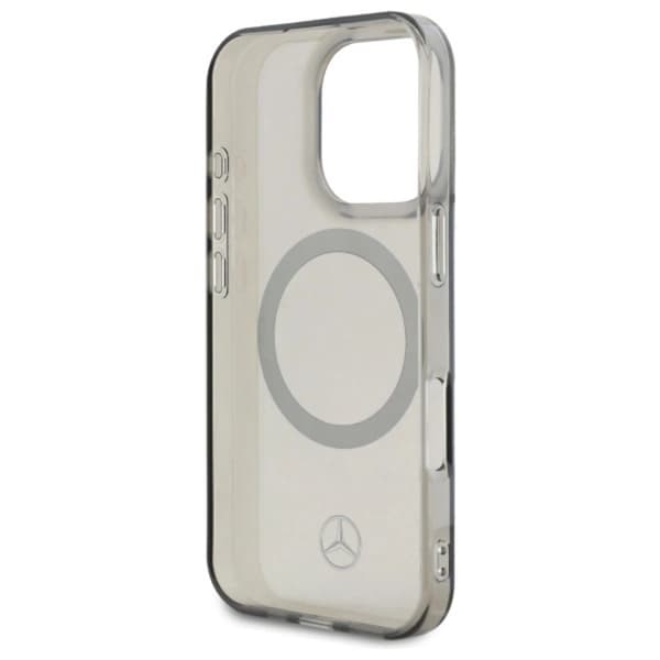 Mercedes iPhone 16 Pro Max Mobilskal Magsafe Printed Logo - Svart
