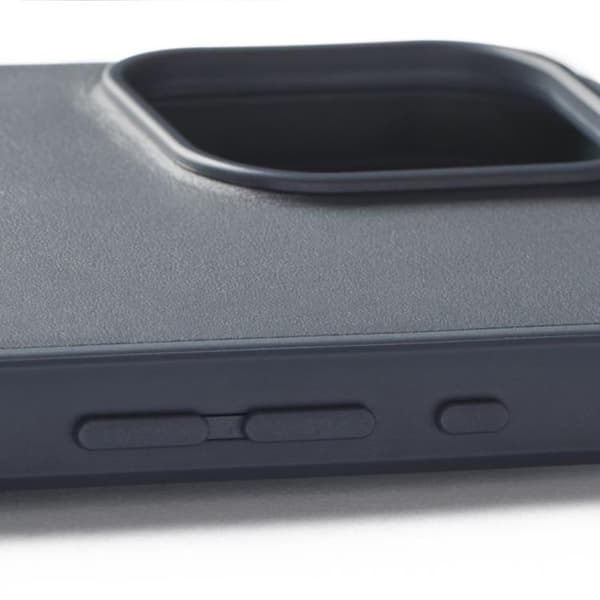 Mujjo iPhone 16 Pro Max Mobilskal MagSafe Shield - Stålblå