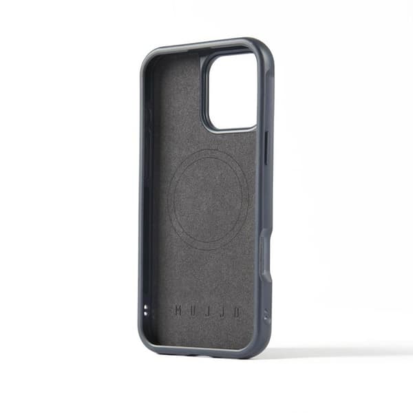 Mujjo iPhone 16 Pro Max Mobilskal MagSafe Shield - Stålblå