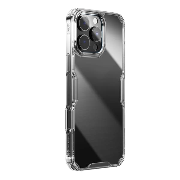 Nillkin iPhone 16 Pro Max Mobilskal Nature Pro - Transparent/Vit